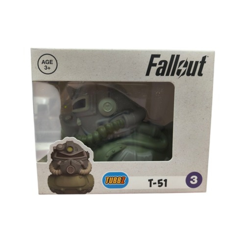 Official TUBBZ Boxed Fallout T-51 Collectible Rubber Duck Figure